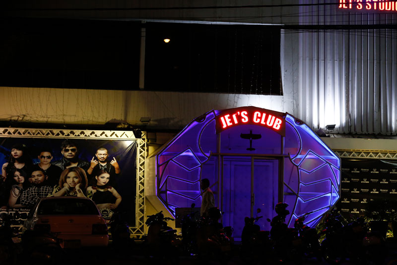Jet's Club in Phnom Penh (Siv Channa/The Cambodia Daily)