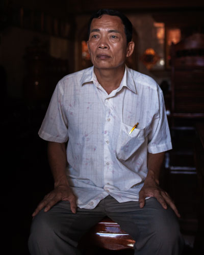 Oeng Tek (Jens Welding Ollgaard/The Cambodia Daily)