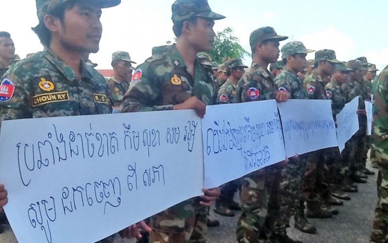 Army Joins Call for Kem Sokha to Step Down