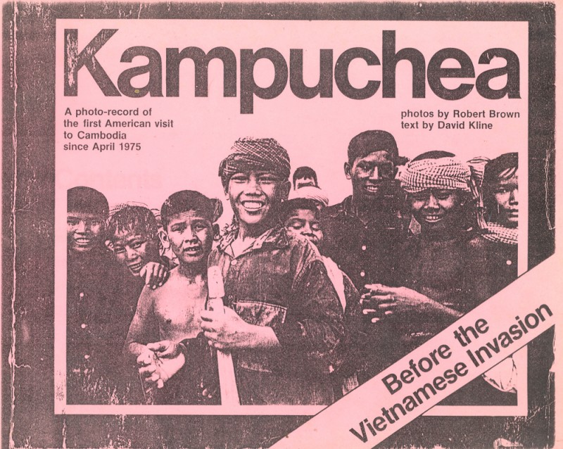 The cover of a pro-Khmer Rouge book written by American Marxist journalists after their trip to Democratic Kampuchea in 1978.