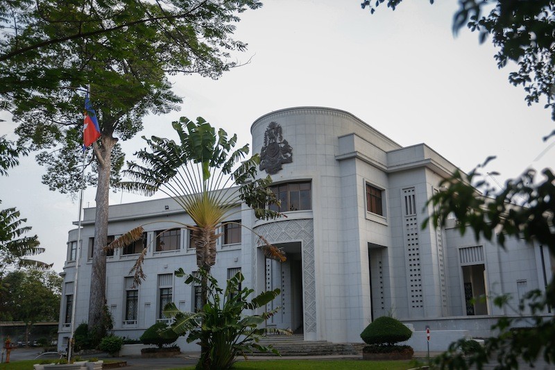 The Council for the Development of Cambodia building in Phnom Penh (Siv Channa/The Cambodia Daily)