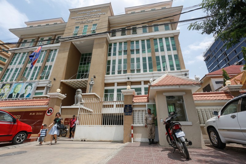 The Phnom Penh Municipal Court (Siv Channa/The Cambodia Daily)