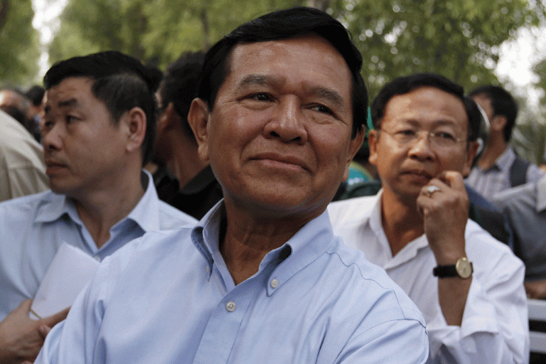 Where Rainsy Would Not, Sokha Stands Up