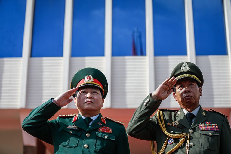 Gen Banh Says Sea Not on Agenda With Vietnam