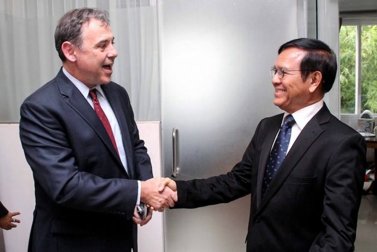 Kem Sokha Marks One Month in Headquarters