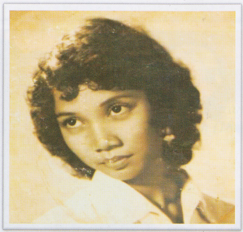 Ms. Vannath as a teenager in the 1950s (Chea Vannath collection)