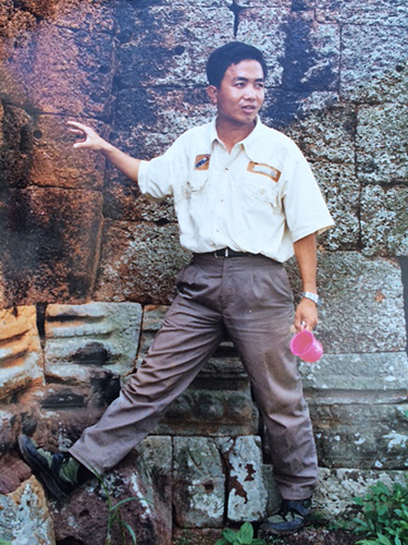 Mr. Sambath in Battambang province. (Chan Sambath)