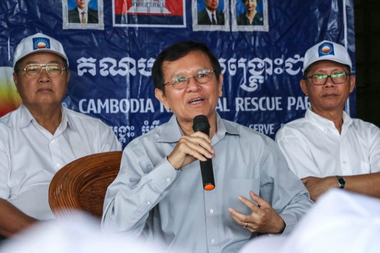 Returning to Action in Provinces, Kem Sokha Looks for Unity