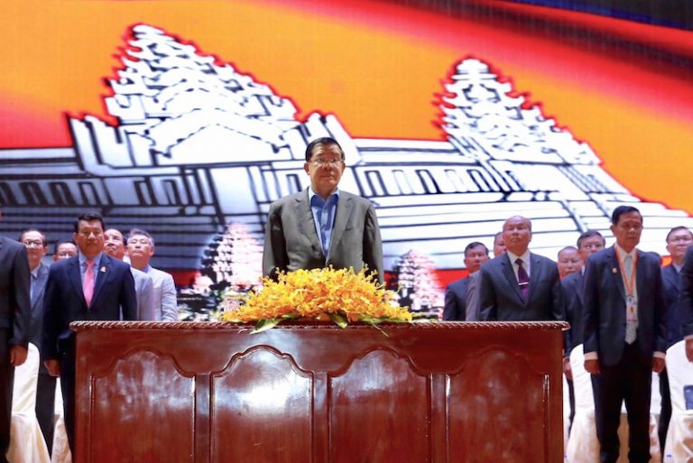 Hun Sen Goes on Tirade Against Opponents