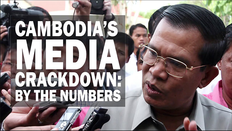Cambodia’s Media Crackdown: By the Numbers