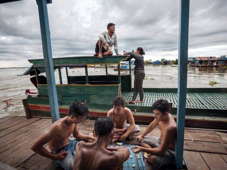 Persecuted on Land, a Minority in Cambodia Takes Shelter on the Water