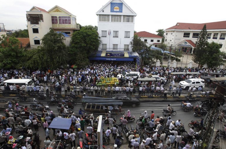 Cambodian court orders seizure of former opposition HQ