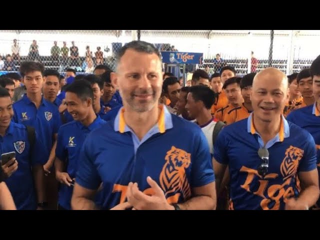 Giggs in Cambodia to boost street football