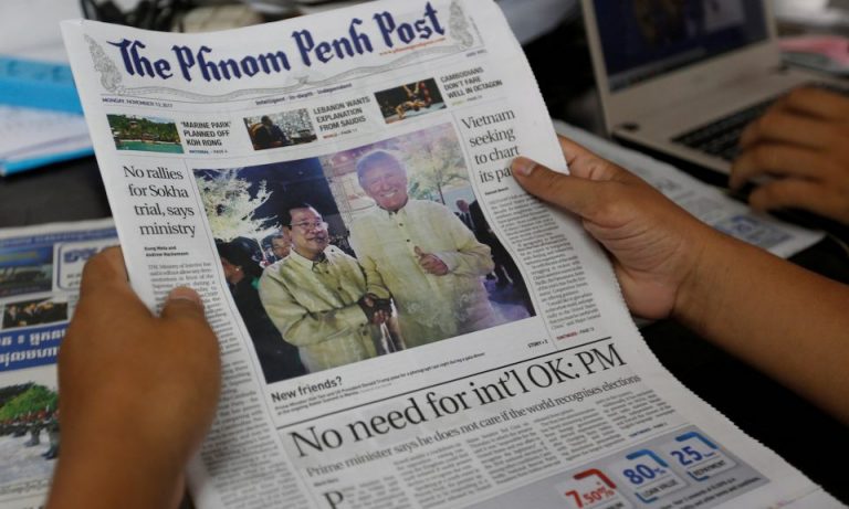New start or sad end for Cambodia’s last free newspaper?