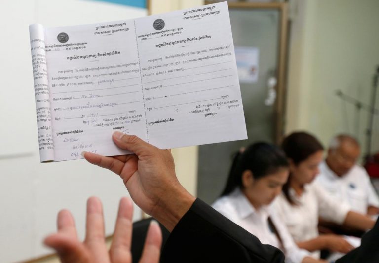 Cambodia registering parties for July vote after main opposition dissolved