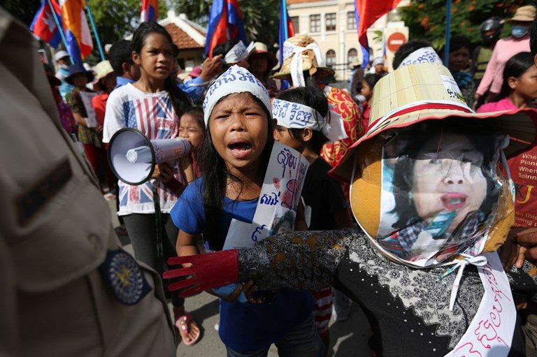 Cambodian protesters turn to spiritual warfare as last resort