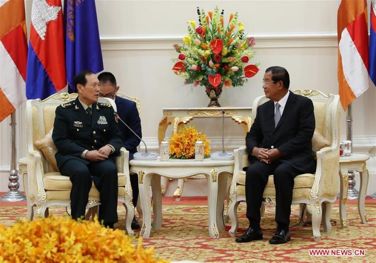 Cambodian PM Hun Sen meets senior Chinese official on bilateral ties