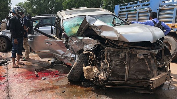 Cambodia’s Royalist Party Demands Probe of Crash That Left Prince Injured, Princess Dead