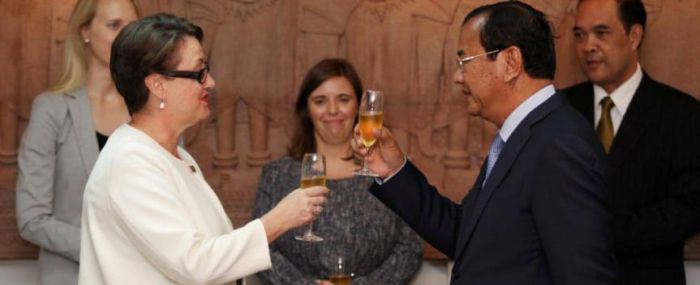 Cambodia election: Australia warned ‘you don’t drink champagne with dictators’
