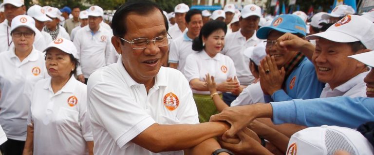 Cambodia’s ruler starts campaigning with opponents silenced