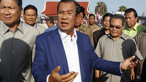 Cambodia’s PM Hun Sen Praises Government’s Commitment to Democracy Despite ‘Sham’ Election