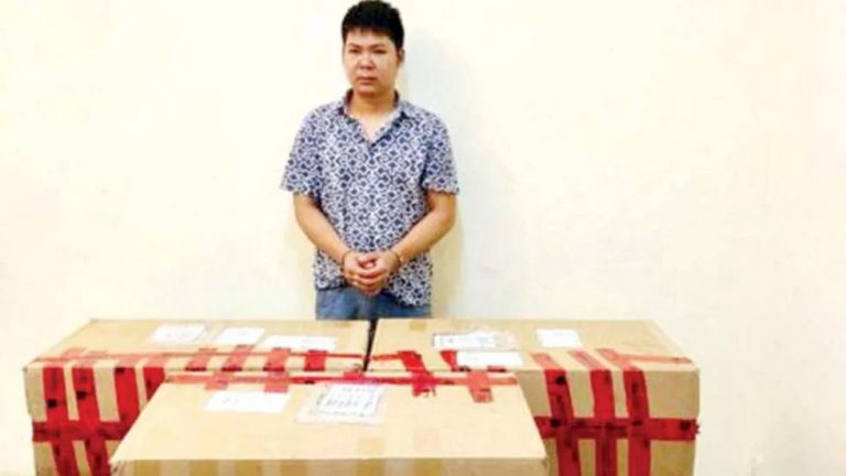 Chinese man arrested as Cambodia seizes record ecstasy haul hidden in pet food boxes
