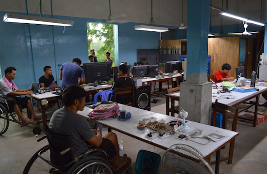 Jesuit center gives new future to Cambodia’s disabled