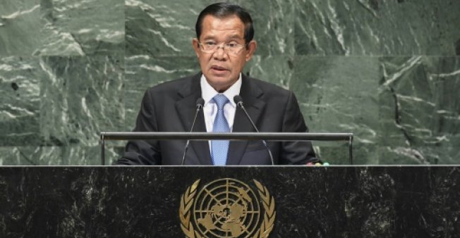 Cambodia PM warns at UN against questioning of one-party election