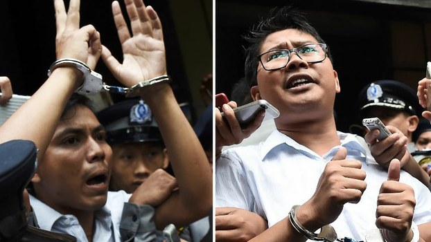 Myanmar Draws Condemnation After 7-Year Jail Sentence for Reuters Reporters