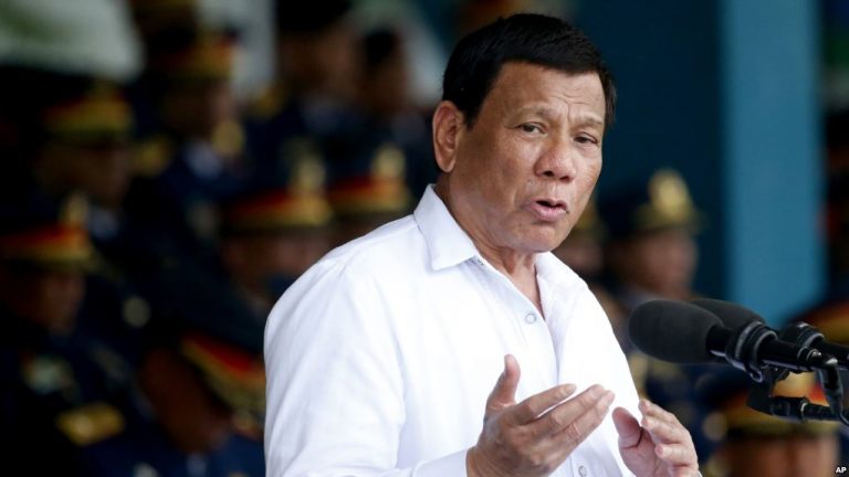 Philippine Leader Says He May Have Cancer