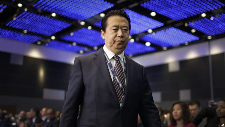 Interpol Chief Reported Missing After Trip to China