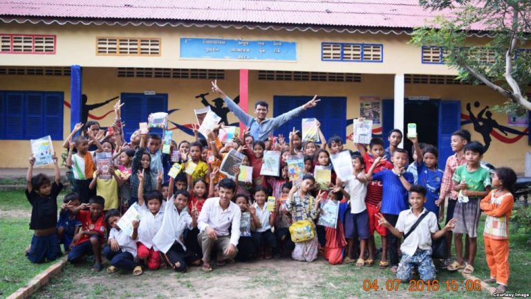 Interview: ‘I Hope More Cambodians Can Give Back to Help Children Get an Education’