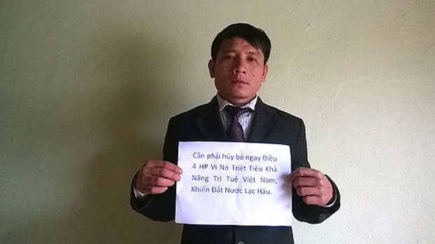 Jailed Vietnamese Activist in Failing Health, Unable to Walk