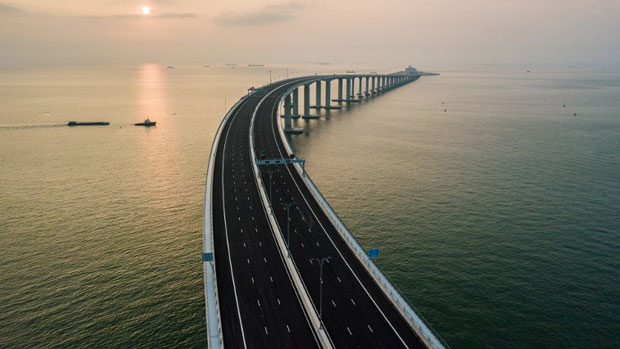 World’s Longest Sea-Bridge Opens With Delays, Glitches on All Sides
