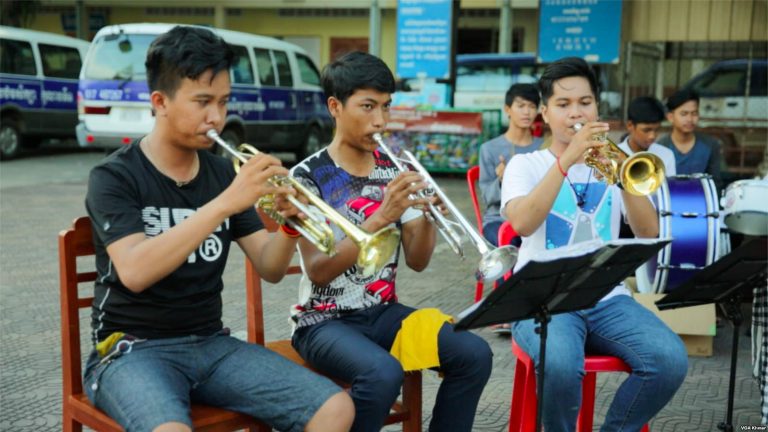 Step by Step: Phnom Penh Marching Band Takes Setbacks in Stride
