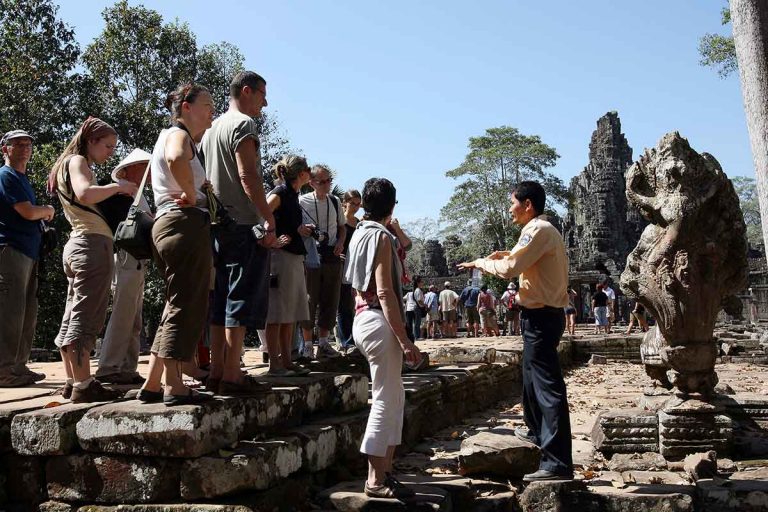Cambodia’s tour guides face tech disruption