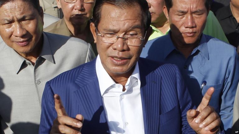 Cambodian PM: Western Sanctions Would Hurt Opposition