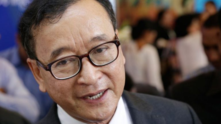 Rainsy slammed for ejecting questioner at US public forum