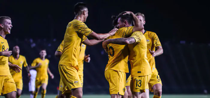 The Olyroos kicked off their bid to reach the Olympic Games with a 6-0 win over Cambodia