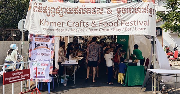 Cambodian crafts and food festival empowers local businesses