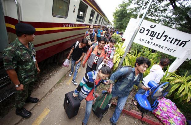 Thailand-to-Cambodia rail link