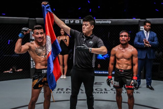 Cambodia’s Chan Rothana earns 5th ONE Championship win at ‘ONE: For Honor’ in Jakarta, Indonesia