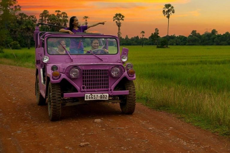 Discover Cambodia: Lavender Jeep Style