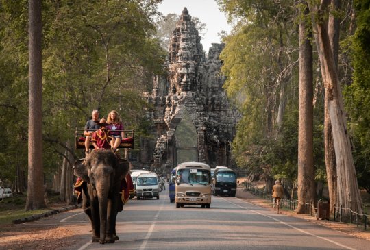 Elephant rides to stop at Cambodia’s biggest attraction
