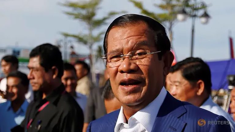 Cambodia premier condemns use of rights as ‘political tool’