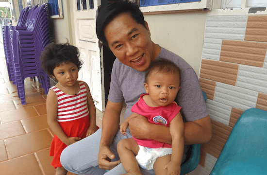 Vietnamese missionary a father figure for abandoned children in Cambodia