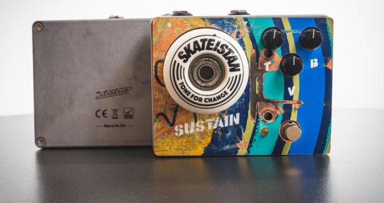 Skateistan partners with fuzz pedal charity Tone For Change