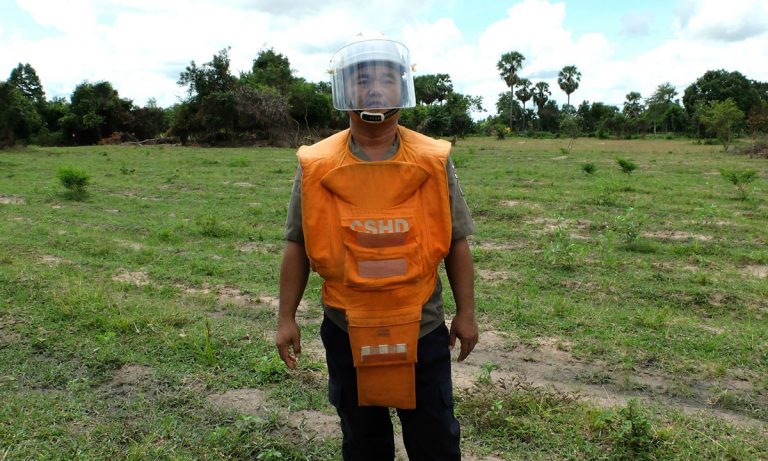 ‘Whistles, warnings, kaboom!’: a day with a landmine clearance team