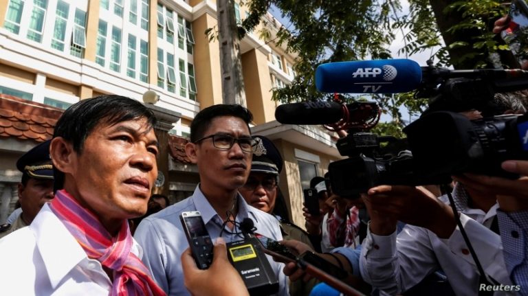 Cambodian Reporters’ Legal Limbo Traumatizes Their Families