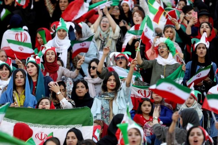 Iran thrash Cambodia 14-0 on marquee night for female fans